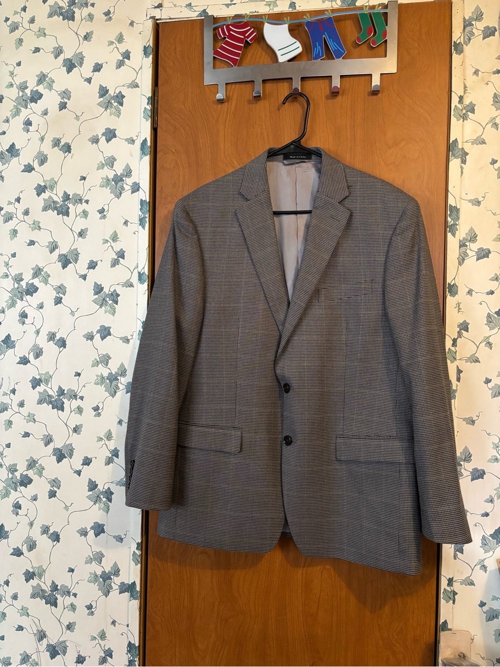 Ralph Lauren Gray Glen Plaid Sport Coat